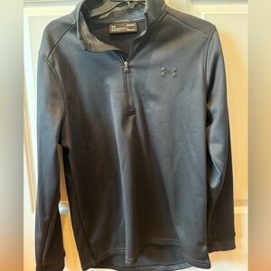 Men’s small under armour golf black quarter zip